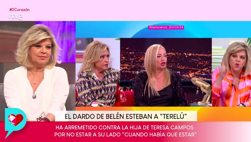 Terelu escucha lo sucedido | Foto: RTVE