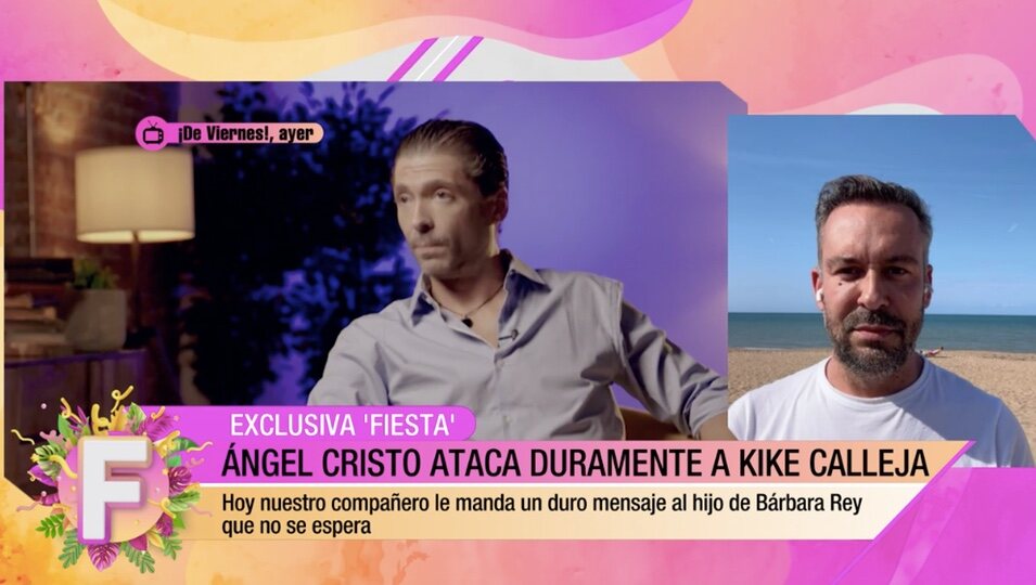 Kike Calleja habla de Ángel Cristo | Foto: telecinco.es