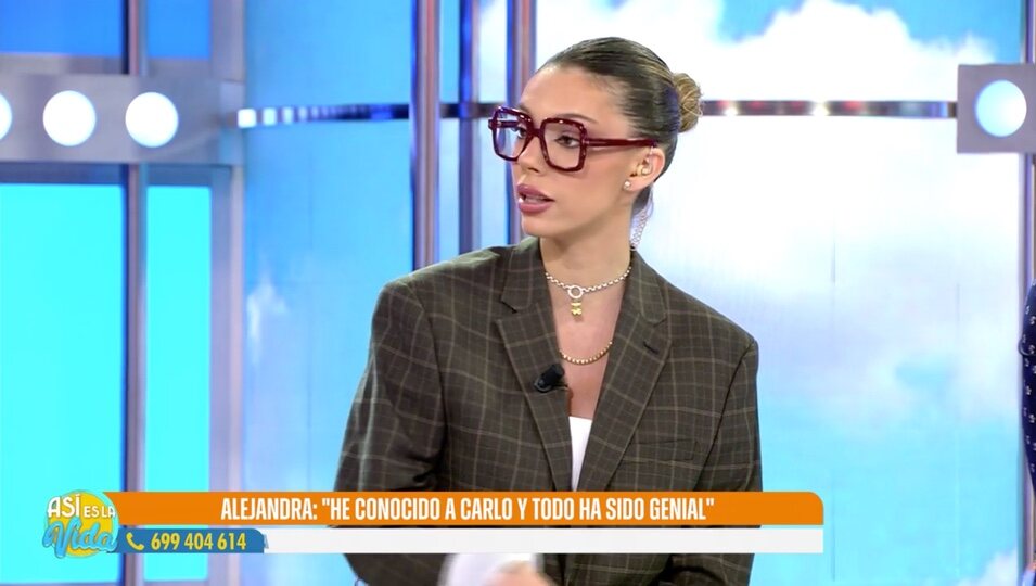 Alejandra Rubio del padre de Carlo Costanzia / Foto: telecinco.es