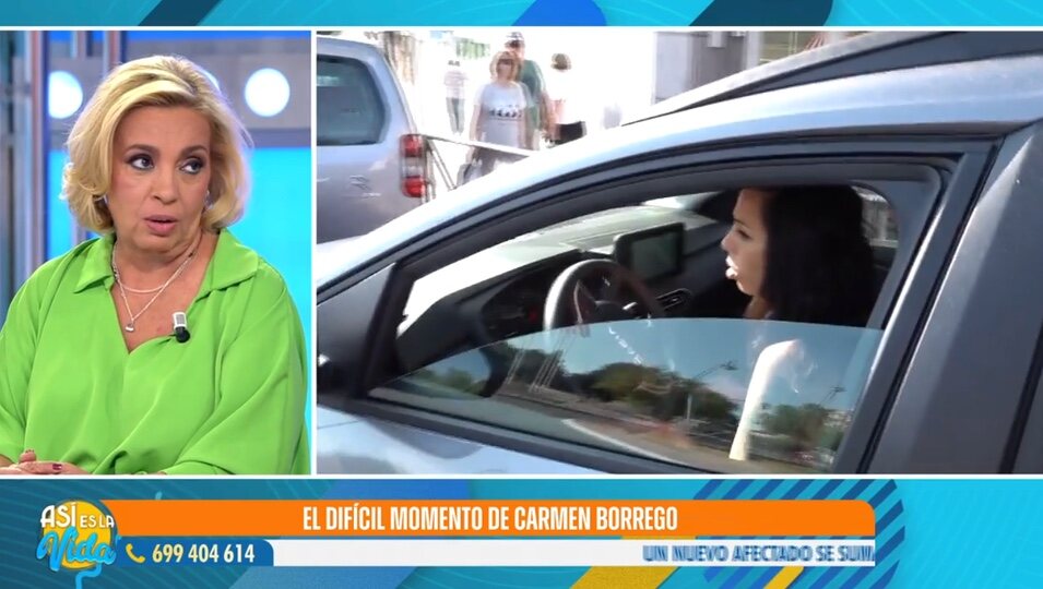 Carmen Borrego habla de su hijo | Foto: telecinco.es