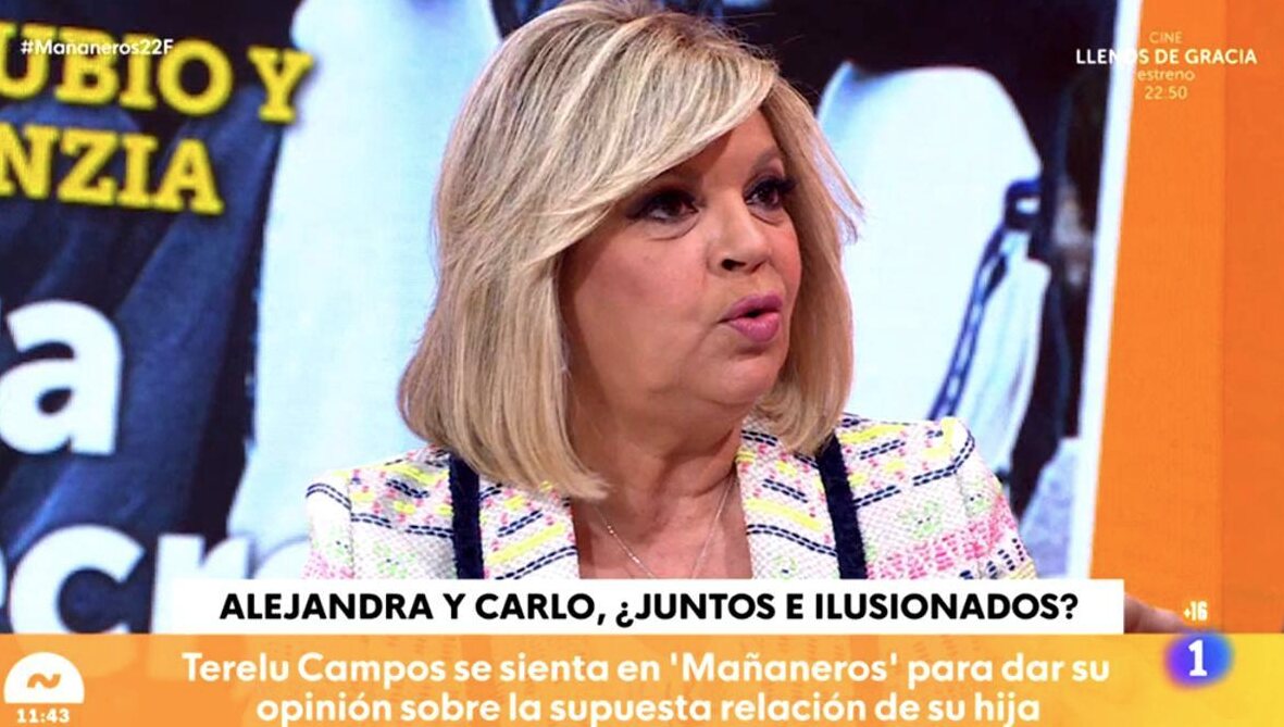 Terelu Campos en 'Mañaneros'/ Foto: La 1