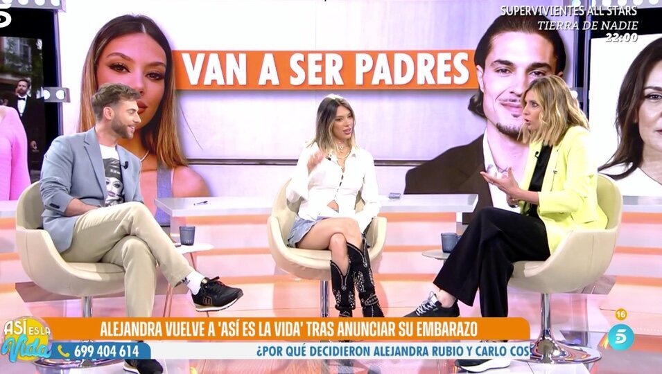 Alejandra Rubio habla de la exclusiva | Foto: telecinco.es