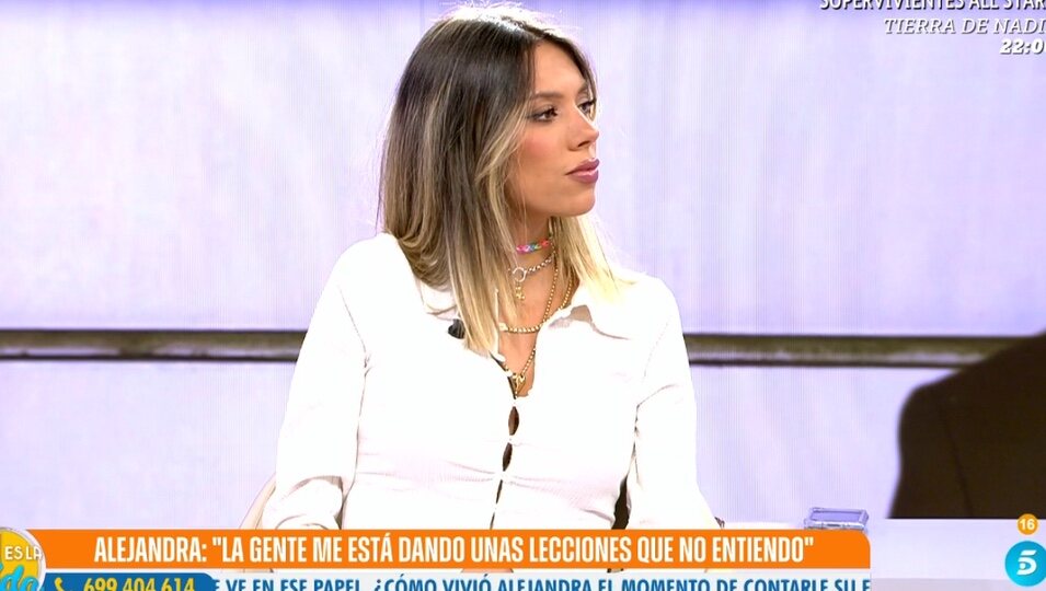 Alejandra Rubio responde a todo | Foto: telecinco.es