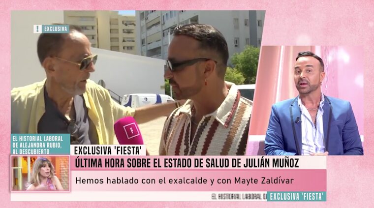 Julián Muñoz habla con Luis Rollán/ Foto: telecinco.es