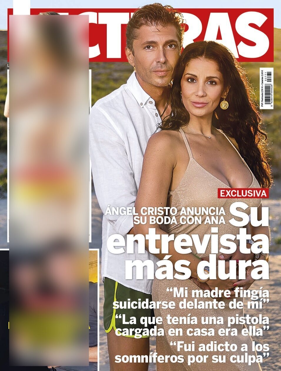 Ángel Cristo anuncia su boda con Ana Herminia hablando de Bárbara Rey | Foto: Lecturas