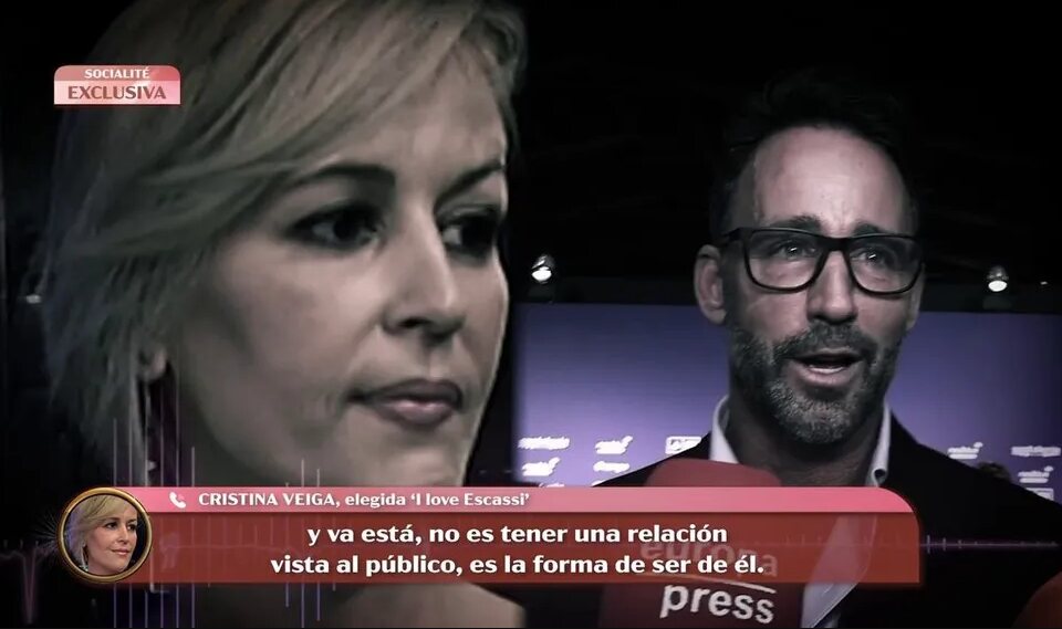 Cristina Veiga habla de Escassi/ Foto: telecinco.es