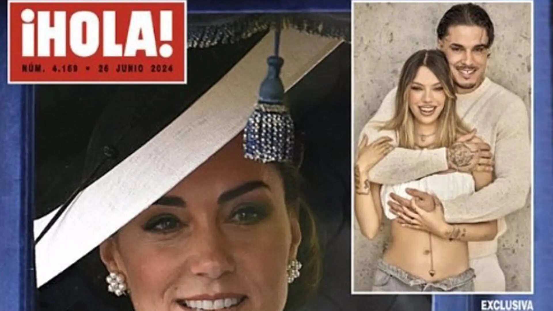 El único posado oficial de Alejandra Rubio y Carlo Costanzia había sido en la revista ¡Hola!