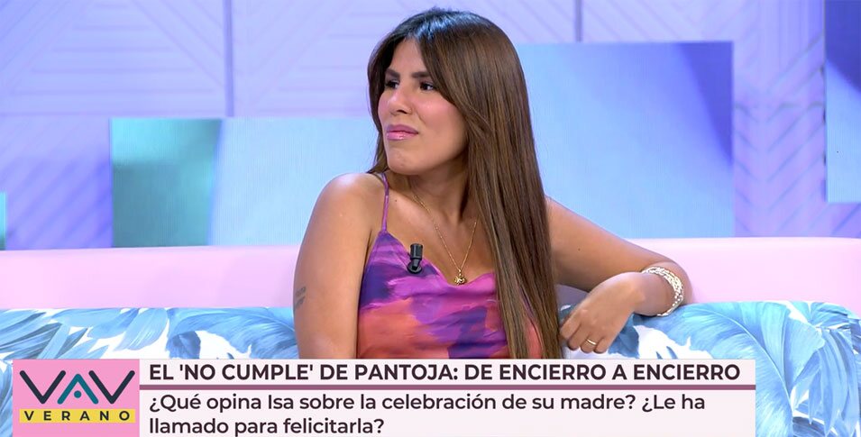 Isa Pantoja en 'Vamos a ver'