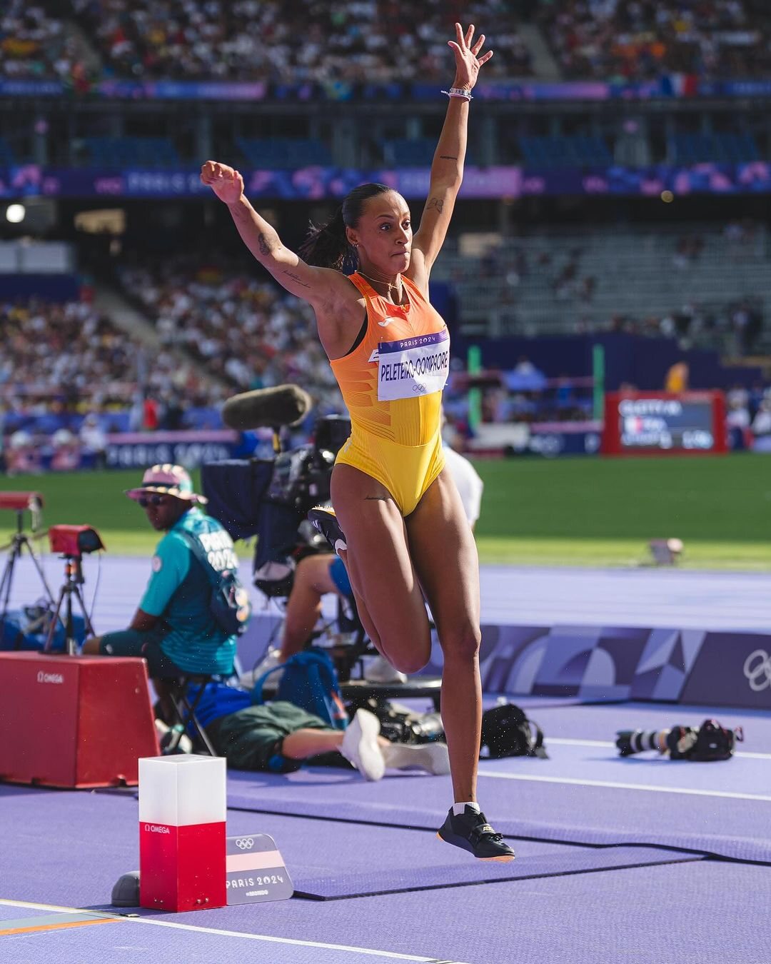 Ana Peleteiro compitiendo en los Juegos Olímpicos de París 2024/ Foto: Instagram