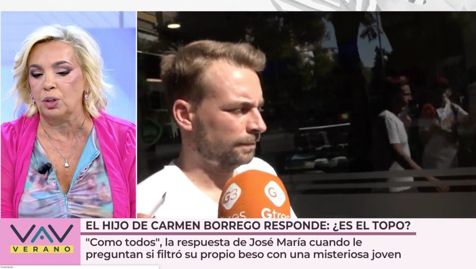 Carmen Borrego defiende a su hijo José María Almoguera de las acusaciones de la prensa | Telecinco