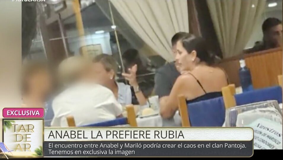 La foto de la cena de Anabel Pantoja con Mariló | Foto: telecinco.es