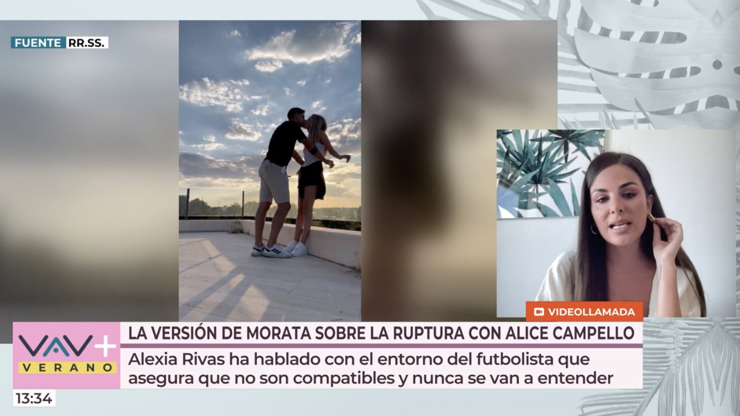 Alexia Rivas ha hablado con el entorno más cercano de Morata | Foto: Telecinco.es