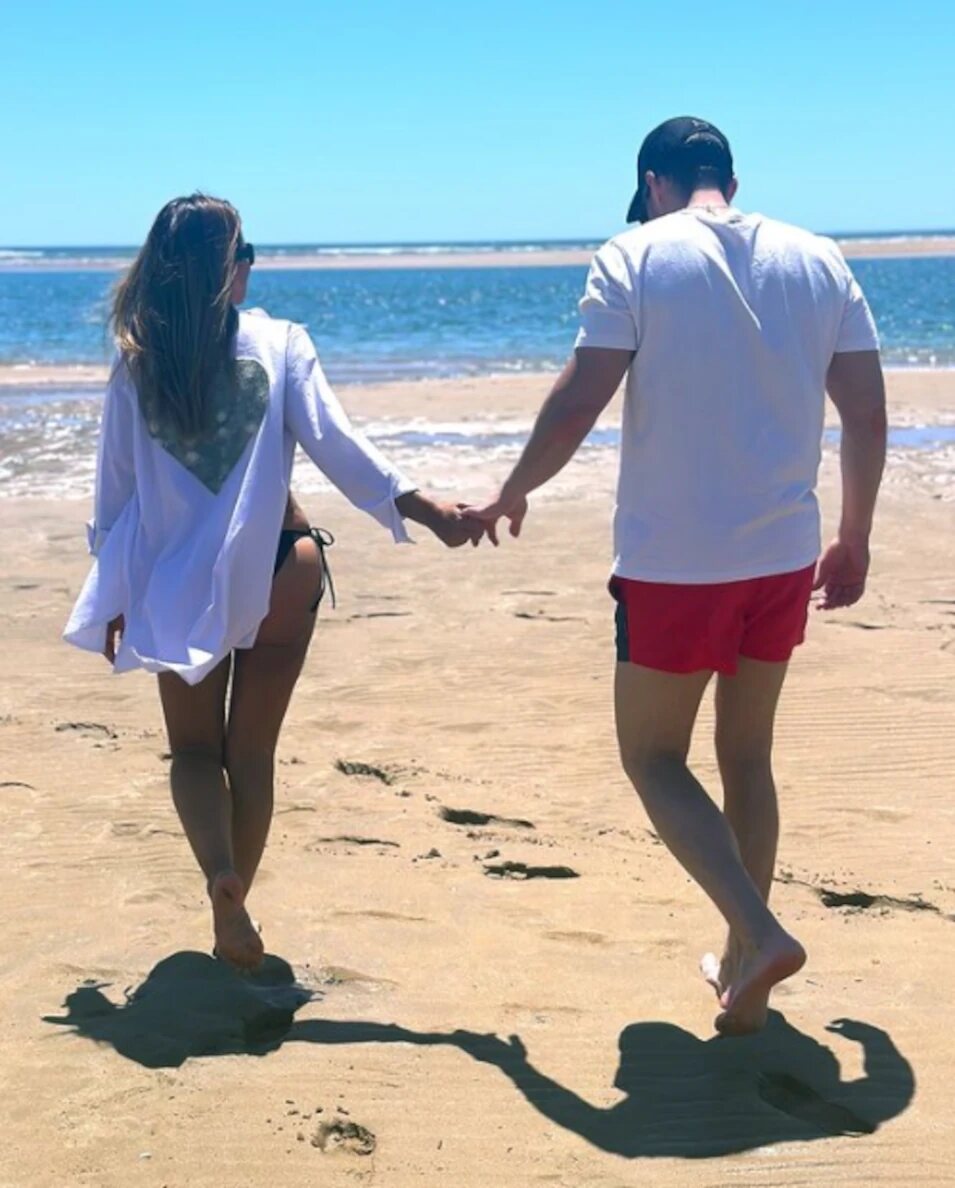 Marta López con su novio / Foto: Instagram