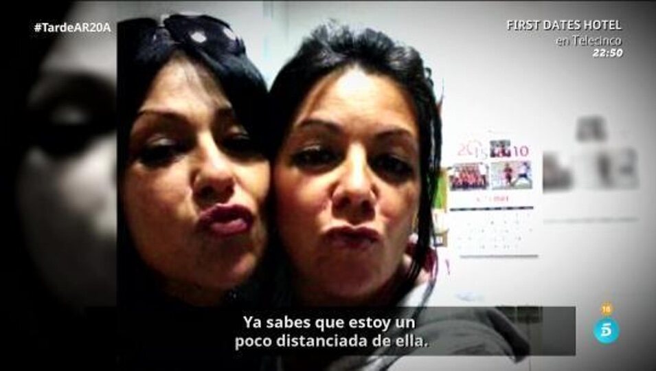 Maite Galdeano y su hermana | Foto: telecinco.es