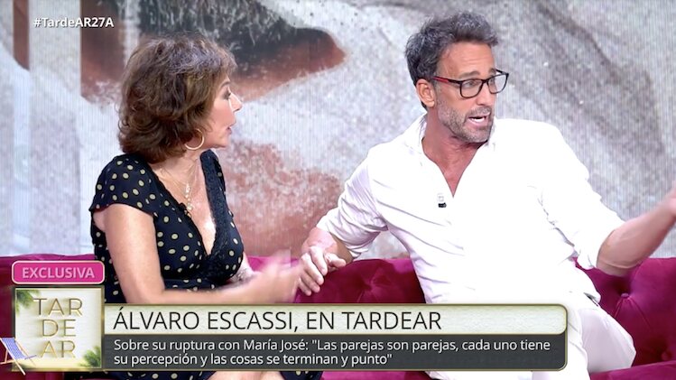 Álvaro Muñoz Escassi hablan de su vida personal/ Foto: telecinco.es