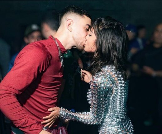 María Becerra besándose con su novio/ Foto: Instagram