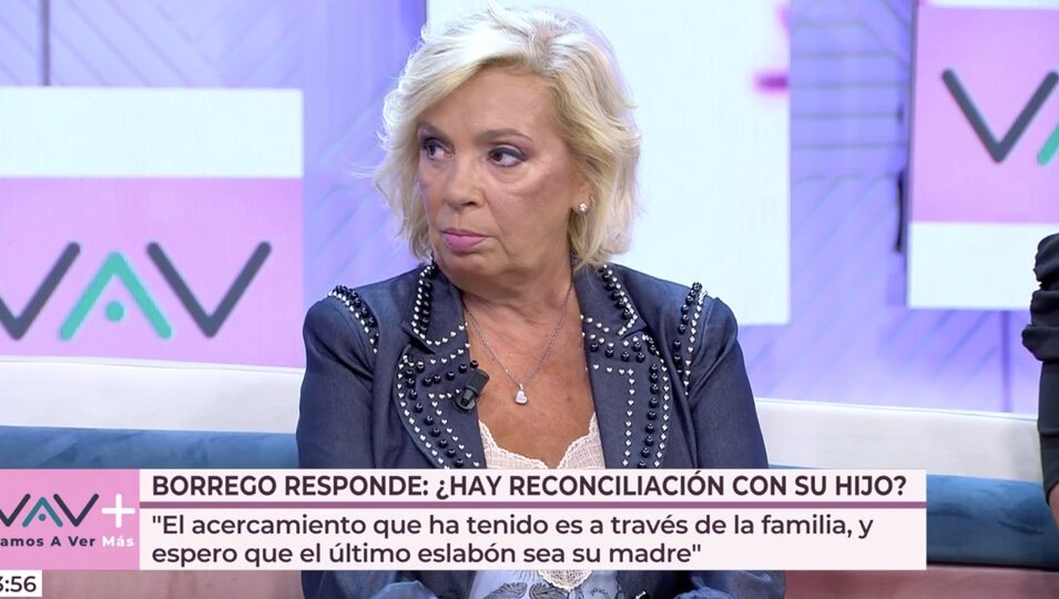 Carmen Borrego habla de su hijo | Foto: telecinco.es