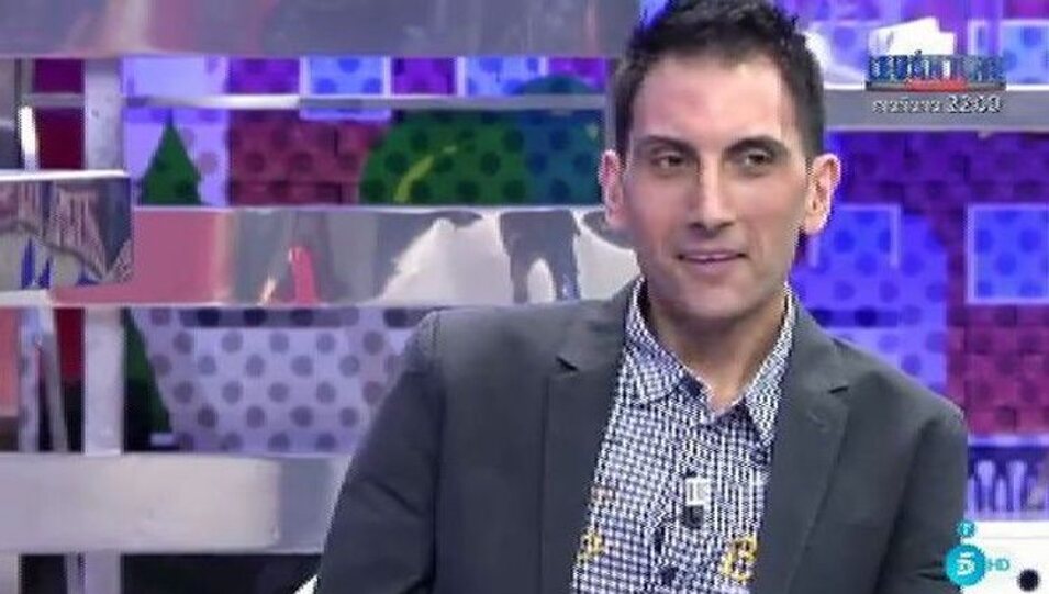 Juanma García durante una entrevista | Foto: telecinco.es