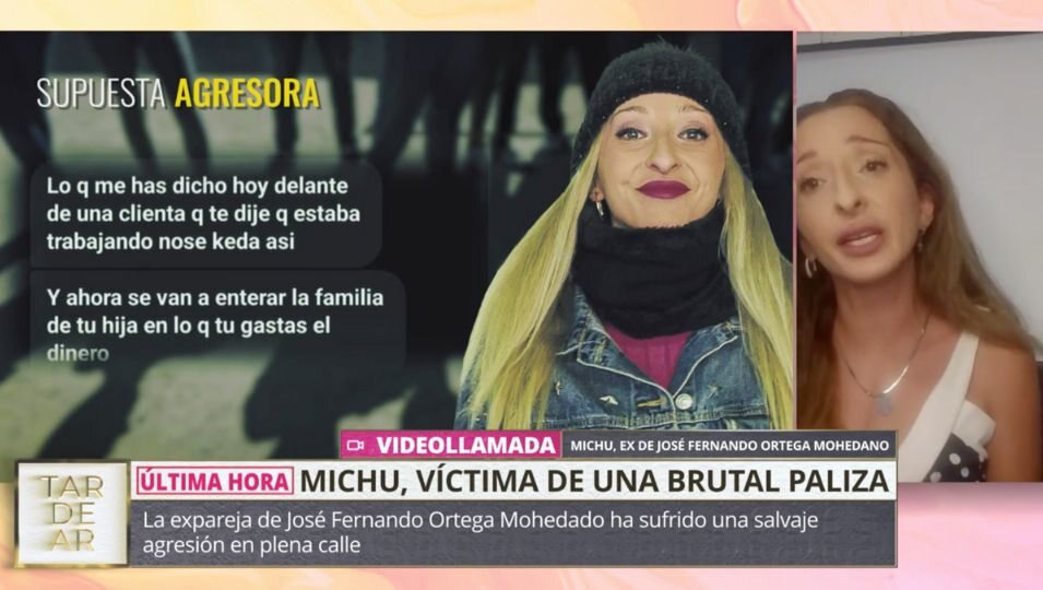 Los mensajes amenazadores de la agresora de Michu | Foto: Telecinco