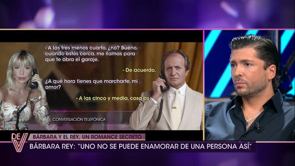 Ángel Cristo destapa las conversaciones de Bárbara Rey con el Rey Juan Carlos