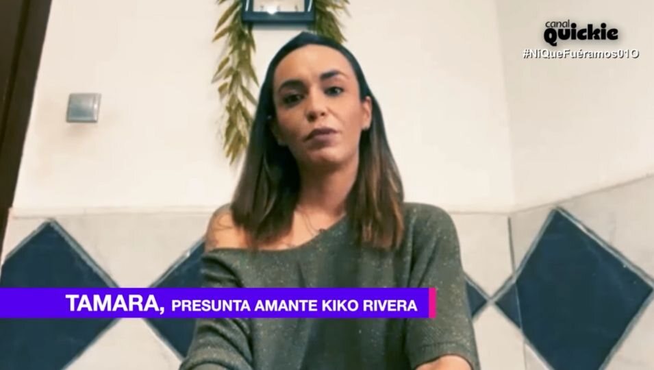 Tamara relata los hecho de la supuesta infidelidad de Kiko Rivera a su mujer | Foto: Ni que fuéramos shhh...