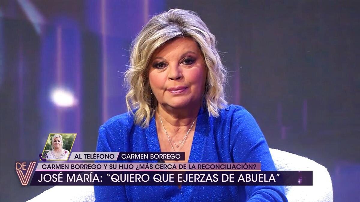 Terelu Campos quiso cortar la llamada de Carmen Borrego en varias ocasiones | Foto: Telecinco.es