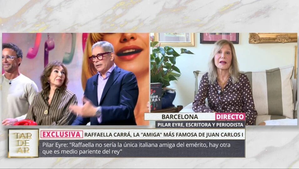 Pilar Eyre confirma que hay más italianas / Foto: telecinco.es