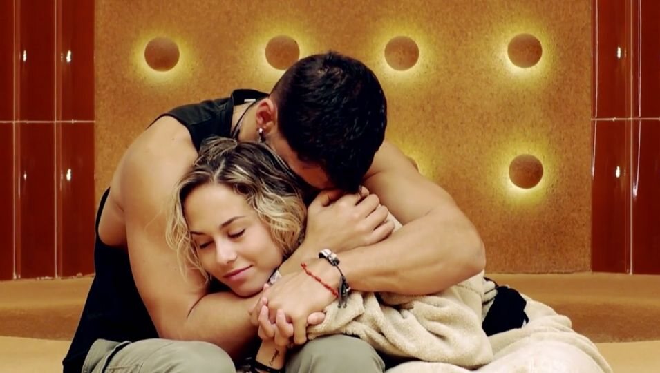 Edi y violeta en su mejor momento dentro ede la casa | Foto: Telecinco.es