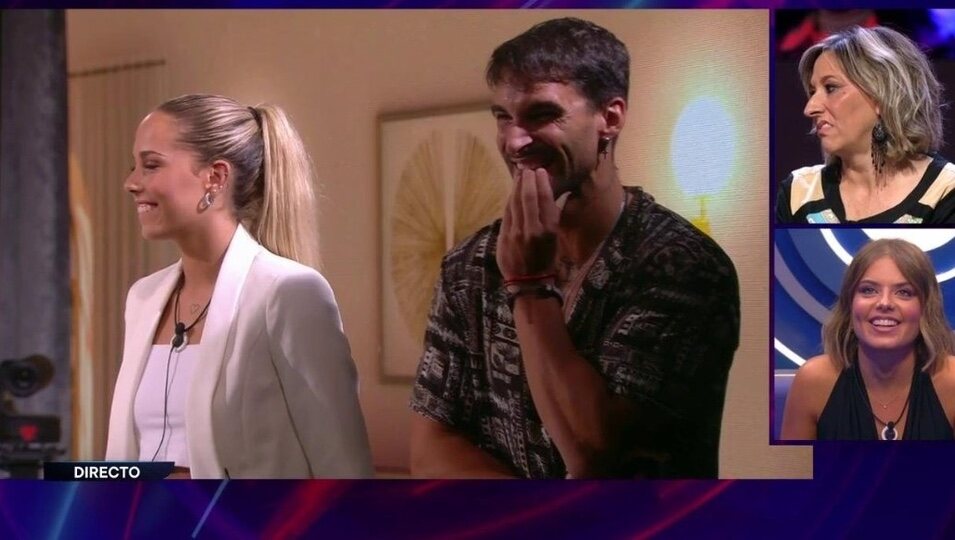 Violeta y Edi tras la hora sin cámaras | Foto: telecinco.es