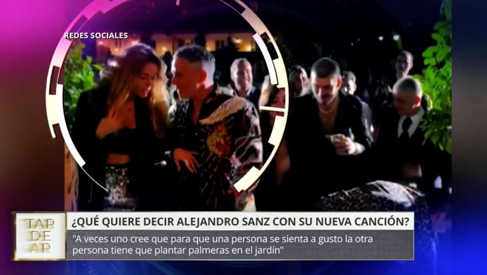 Alejandro Sanz y Candela Márquez en el cumpleaños de Paco León | Telecinco.es