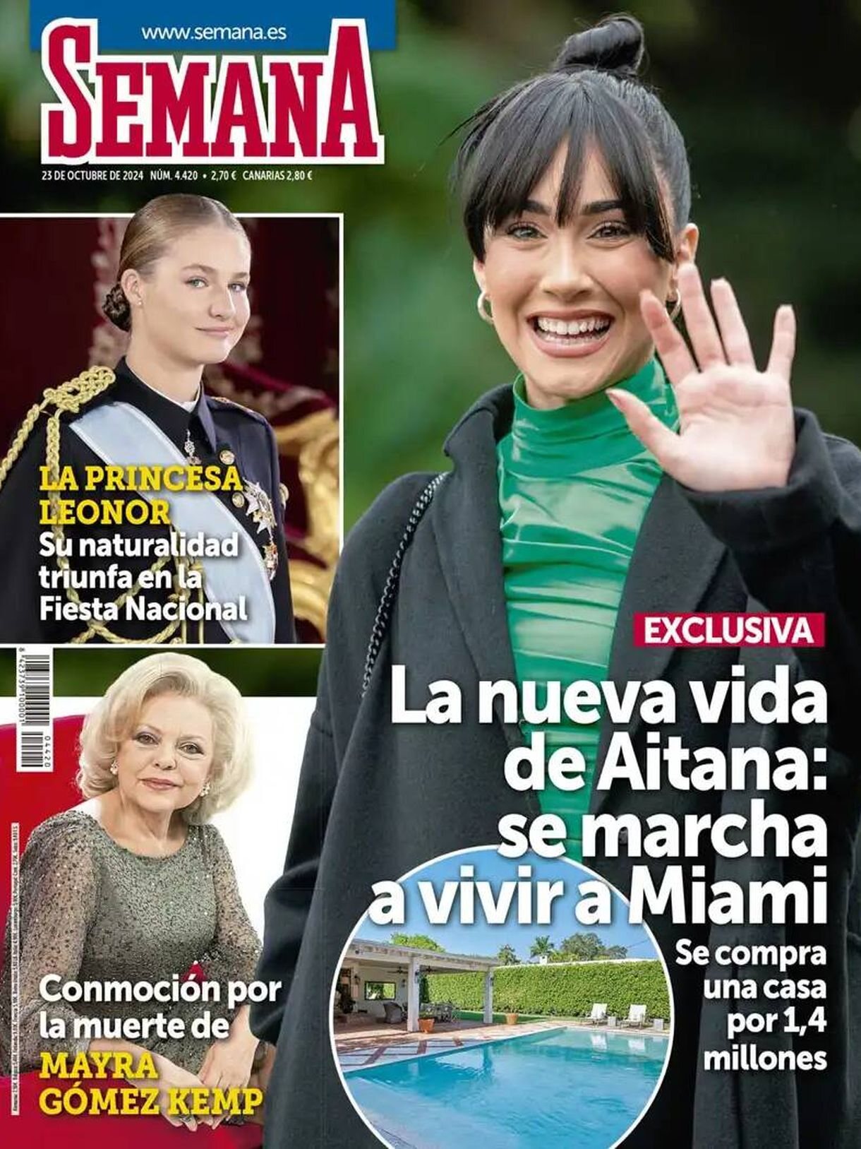 Aitana se compró una casa en Miami | Foto: Revista Semana