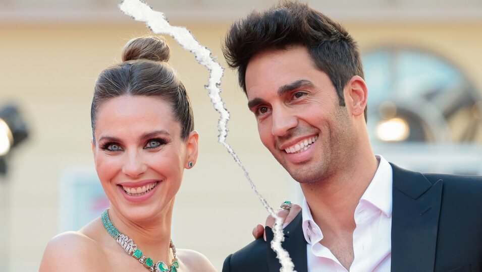 Vanesa Romero y Santi Burgoa en la alfombra roja del Festival de Málaga 2023 | Foto: Gtres