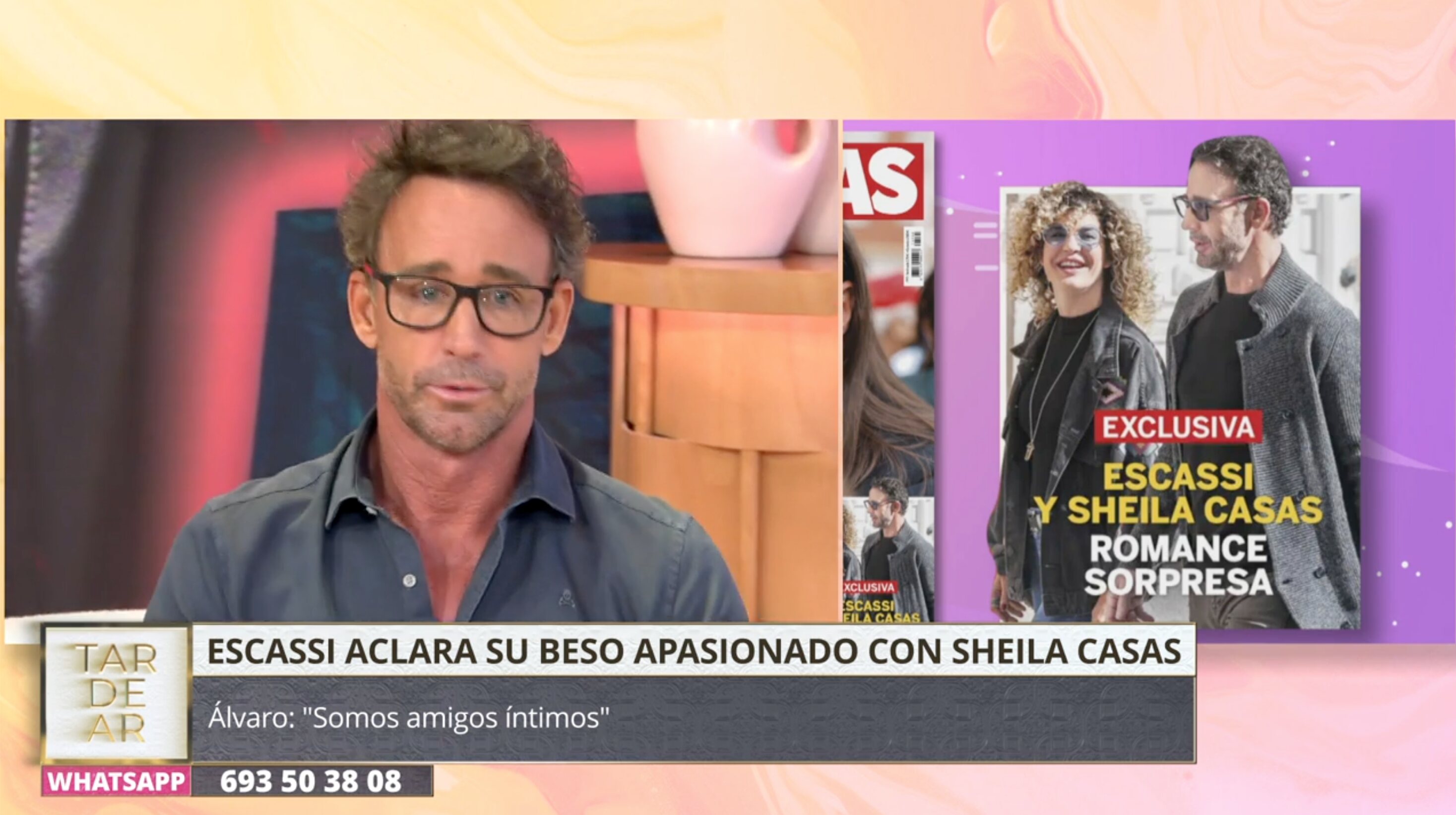 Escassi niega tener un romance con Sheila Casas | Foto: Telecinco.es