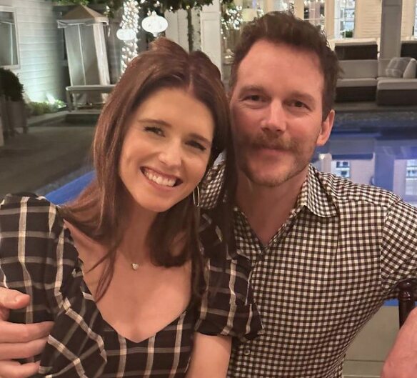 Katherine Schwarzenegger y Chris Pratt/ Foto: Instagram