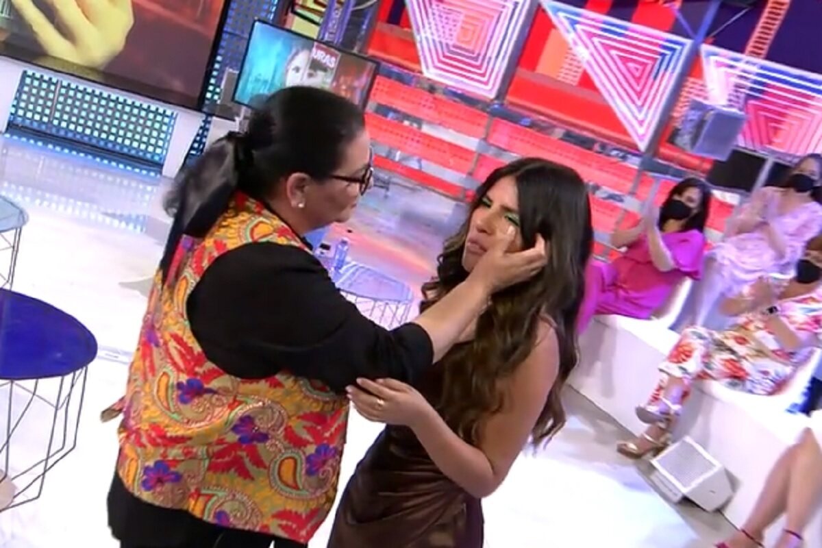 Isa Pantoja y María del Monte en su reencuentro en 2022 | Foto: Telecinco.es