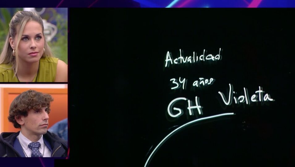 Edi le escribe a Violeta en la curva de su vida l Fuente: Telecinco