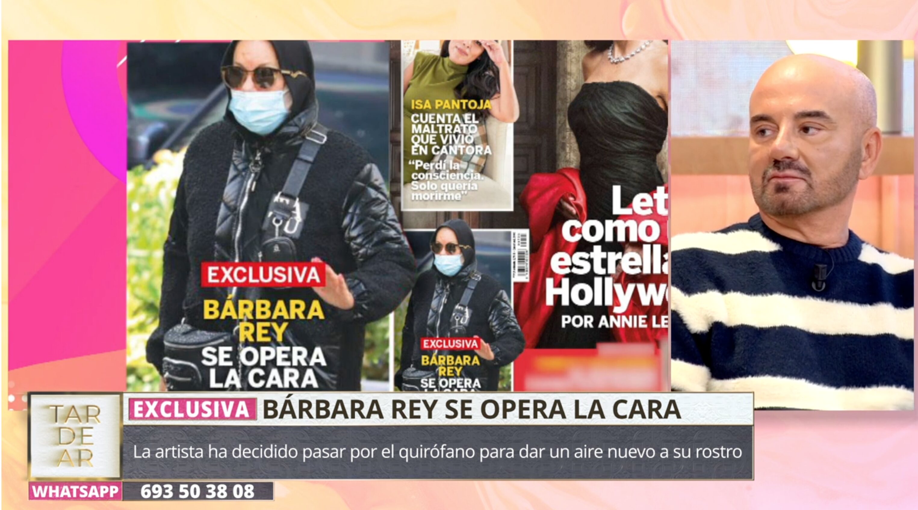 Bárbara Rey se ha sometido una blefaroplastia y a un lifting | Foto: Telecinco.es