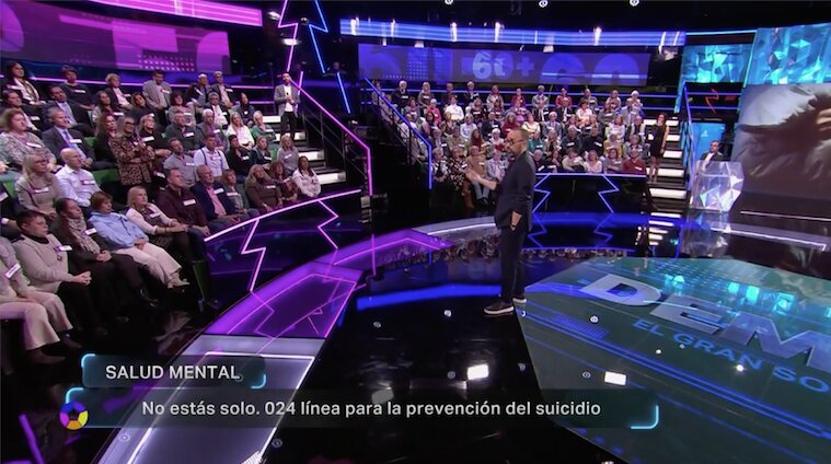 Risto Mejide en su programa 'Demos: el gran sondeo'/ Foto: telecinco.es