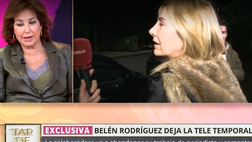 Ana Rosa Quintana habla sobre la portada de Belén Rodríguez/Foto: telecinco.es 