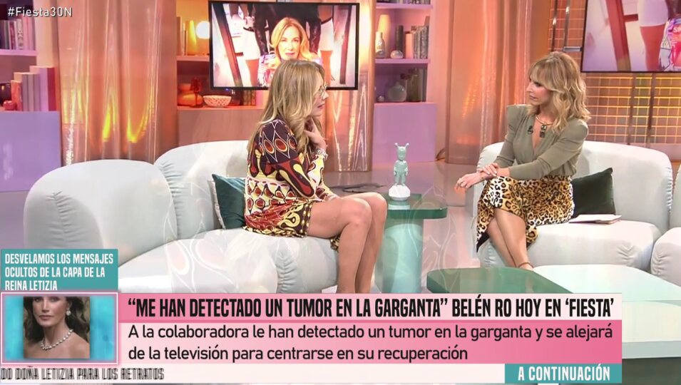 Belén Rodríguez habla de su enfermedad l Fuente: Telecinco