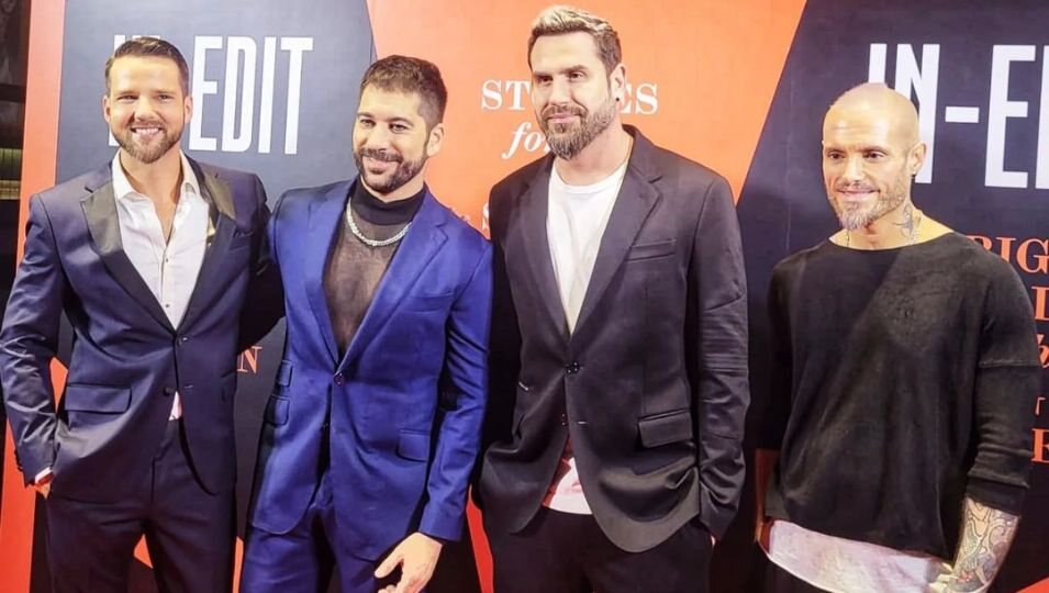 Presentación del documental 'Prohibido ganar Eurovisión del grupo D'Nash: Foto/Instagram