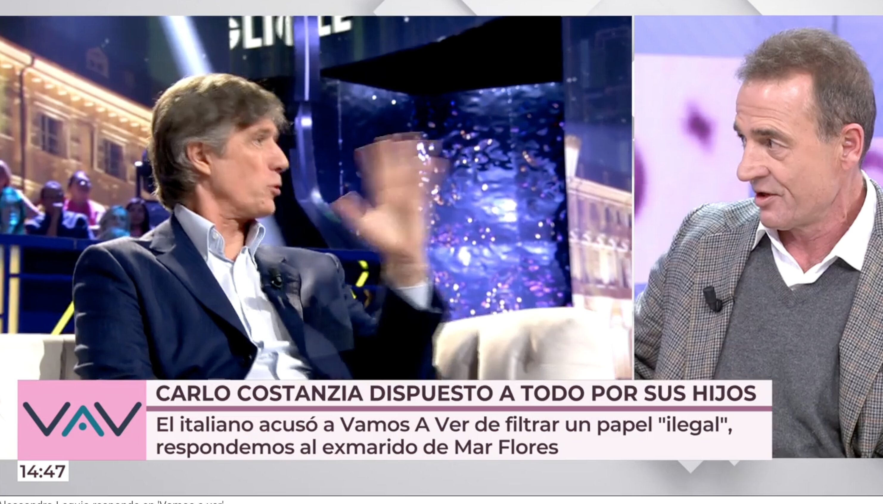 Alessandro Lequio responde a Carlo Costanzia padre/Foto: telecinco.es 