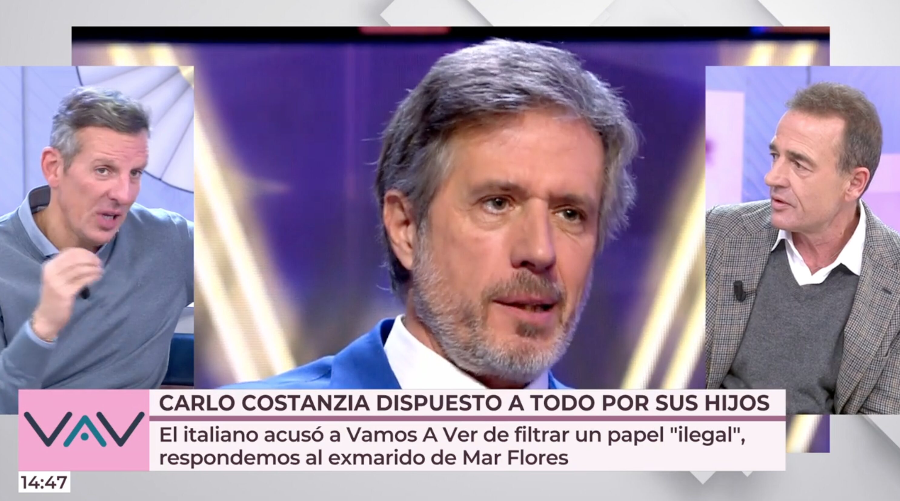 Carlo Costanzia padre se pronuncia contra Lequio/Foto: telecinco.es 