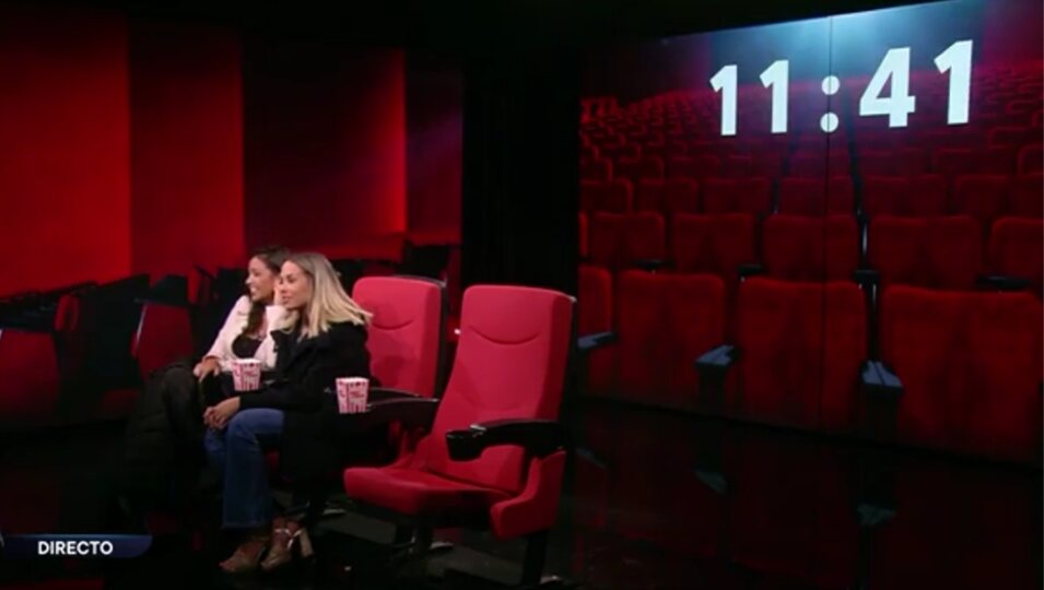 Daniela y Violeta protagonizan un tenso enfrentamiento en el cine l Fuente. Telecinco