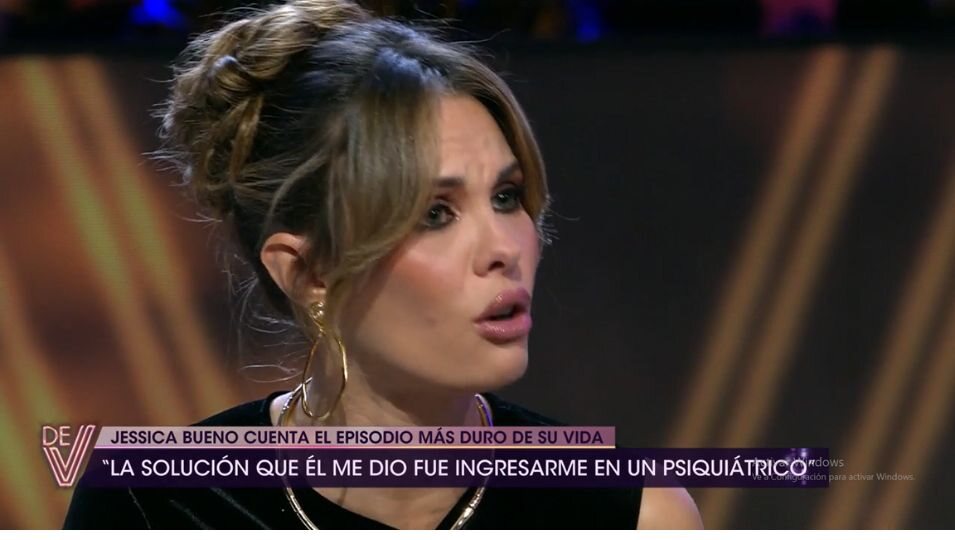 Jessica Bueno narra su duro episodio en 'De Viernes'/Foto: telecinco.es 