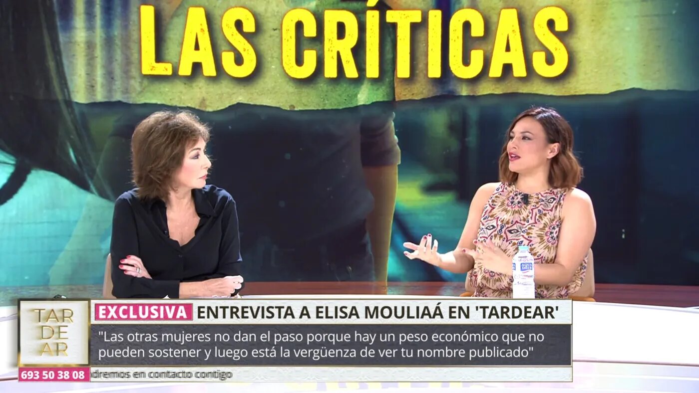 Elisa Mouliaá en el plató de 'TardeAR' | Foto: Telecinco.es