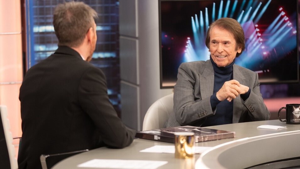 Raphael divirtiéndose en 'El Hormiguero/Foto: Instagram 