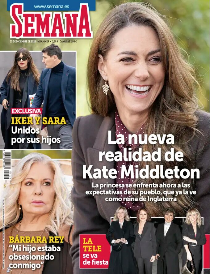 Iker Casillas y Sara Carbonero en la portada de Semana