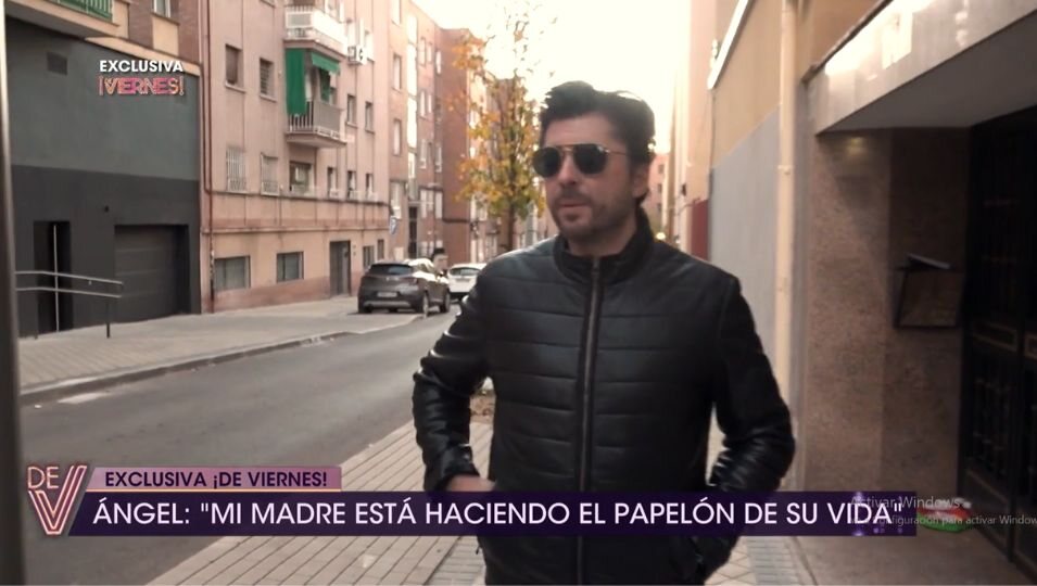 Ángel Cristo responde a su madre/Foto: telecinco.es 