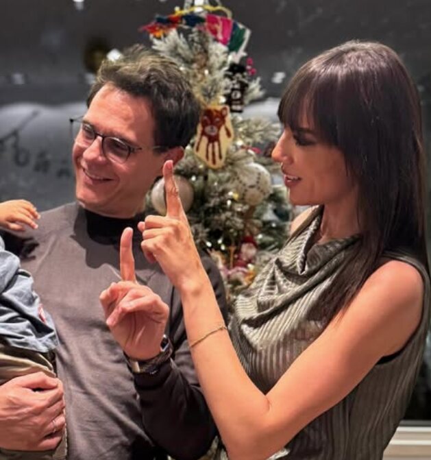 Christian Gálvez y Patricia Pardo celebrando el primer año de vida de su hijo/ Foto: Instagram